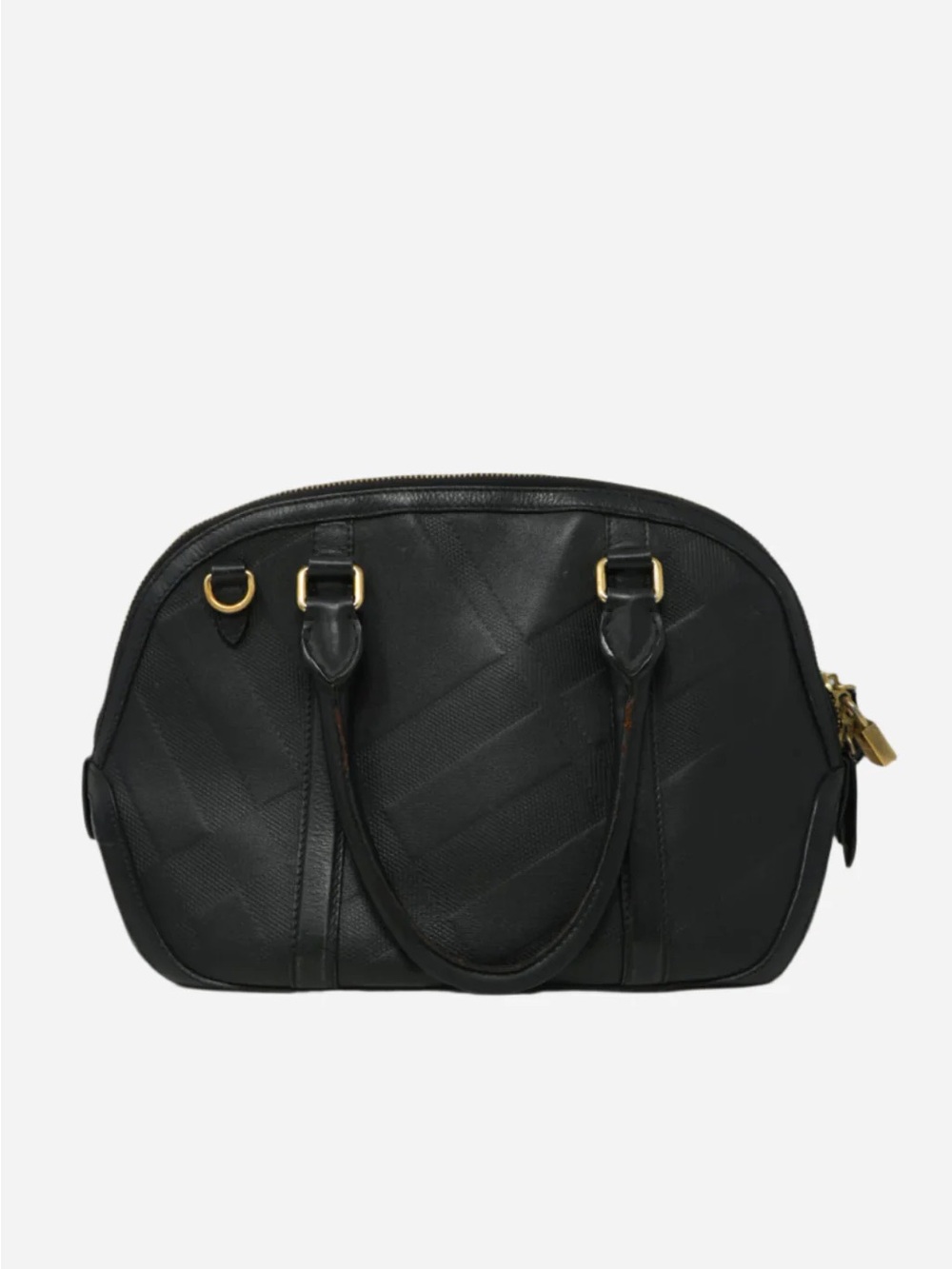 Burberry Black Leather Orchard Bag